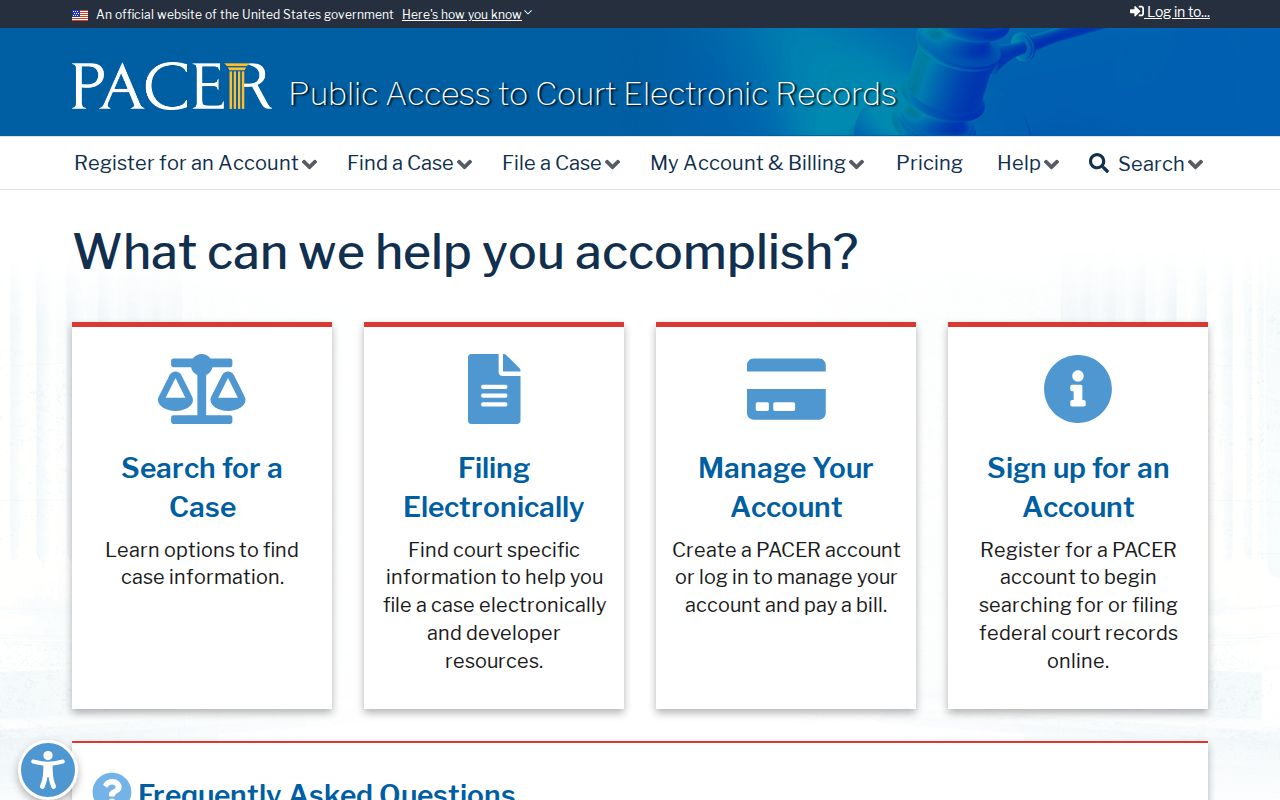 Holt County arrest records federal court search through PACER