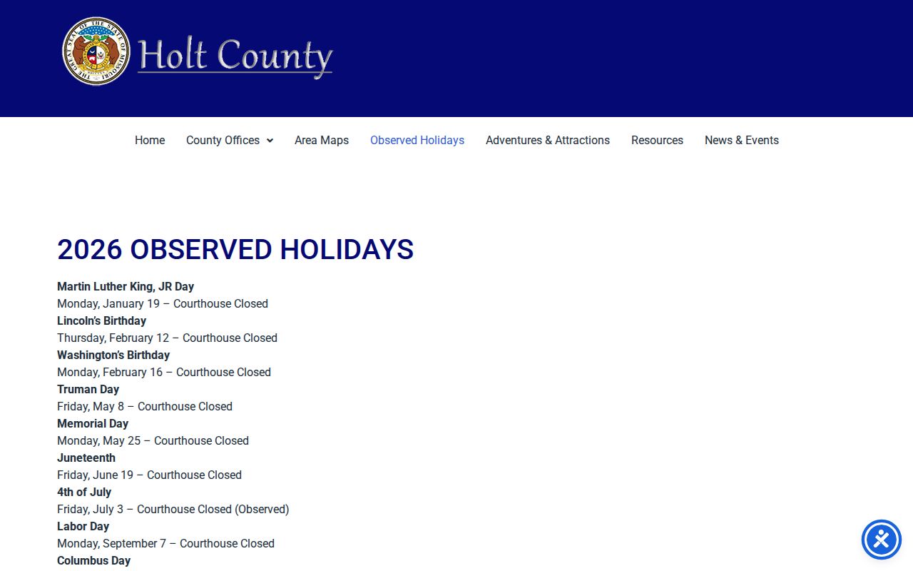 Oregon criminal court records Holt County courthouse calendar
